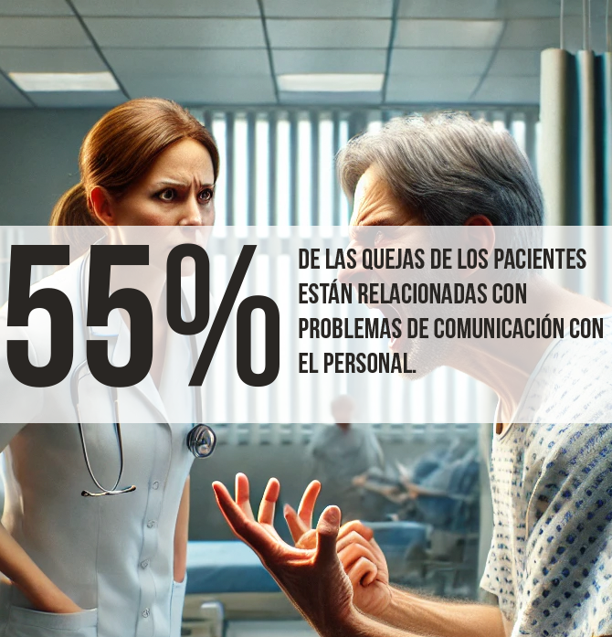 Paciente es enojados